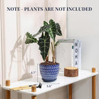 Selamica Ceramic Plant Pots, 5.6 Inch Flower Pots - Image 3