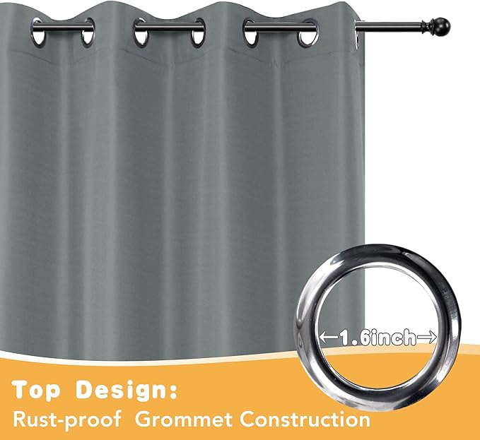 HolidayIdeas Extra Wide Outdoor Curtains - Image 4