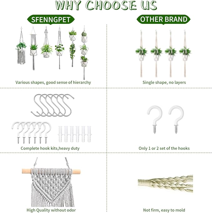 Macrame Plant Hangers - Image 6