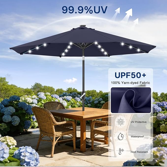 ABCCANOPY Durable Solar Led Patio Umbrellas - Image 5