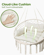 Greenstell Hammock Chair, Macrame Swing Chair - Image 3