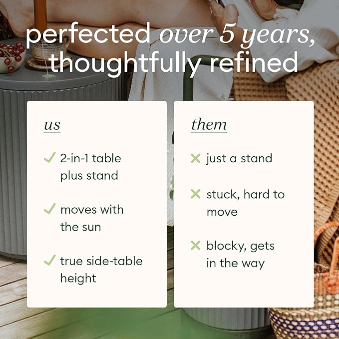 Veradek Umbrella Side Table - Image 8