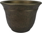 The HC Companies Sierra Round Self-Watering Pot by TheHCCompanies