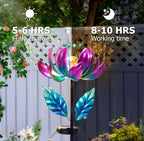 Outdoor Garden Decor Solar Spinners Lights - Image 3