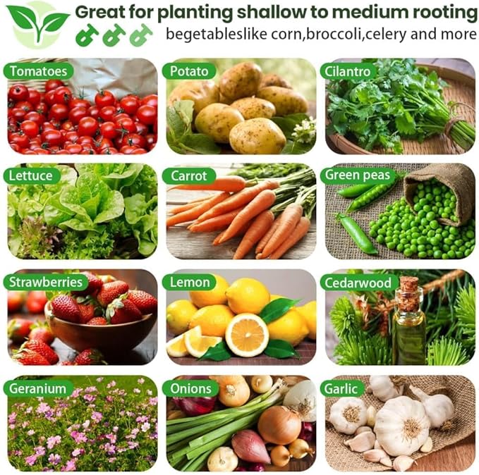 FRIZIONE 3pcs Galvanized Raised Garden Bed Outdoor, Above Ground Garden Bed - Image 8