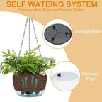 SUNNYPARK 2 Packs Hanging Planters Basket - Image 5