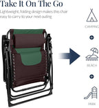 Best Choice Products Oversized Padded Zero Gravity Chair, Folding Outdoor Patio - Image 6