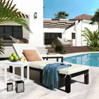 Adirondack Square Side Table, one-Tier Outdoor end Table, Patio Side Table - Image 2