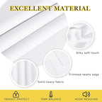 NICETOWN White Room Darkening Curtain 63 inches Long - Image 4