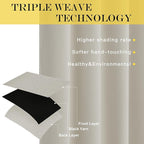 NICETOWN Room Darkening Bedroom Curtain 72 inches Long - Image 3