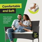 EconoHome 4-Piece Outdoor Patio Furniture Set - Image 3