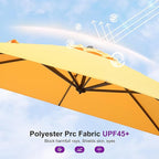 PURPLE LEAF 8' X 8' Patio Umbrella - Image 7