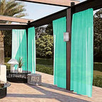 SpaceDresser Waterproof Outdoor Sheer Curtains - Image 2