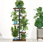 LINZINAR Plant Stand 5 Tier 6 Plant Multiple Flower Rack Holder Shelves Rack - Image 2