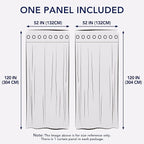 PureFit Outdoor Curtains for Patio Waterproof Weatherproof, UV Resistant - Image 6