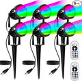 PYDS Christmas Spotlights Outdoor, 12W RGBW Halloween Spot Lights by Unknown