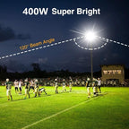 2pack 400W LED Flood Lights Outdoor, 5000K Daylight White 50000LM Super Bright - Image 7