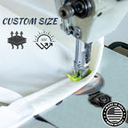 LOVE STORY Rectangle 8'x9' Waterproof Sun Shade Sail Canopy UV Block - Image 5