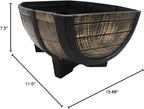 The HC Companies Whiskey Barrel Planter Bowl - Image 7