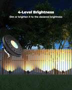 RGB PAR36 LED Light Bulb Color Changing, Warm White+15 Colors Choices on Remote - Image 3