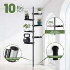 Tension Rod Plant Stand, Plant Poles - Image 5