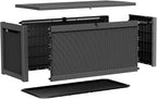 310 Gallon Lockable Outdoor Storage Box – Waterproof Resin Deck Box - Image 8
