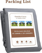SCOCANOPY Replacement Top for The Lowe's Gazebo Model #GF-12S004B-1 / - Image 6