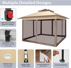 COBIZI 11x11 FT Pop up Gazebo Canopy Tent - Image 6
