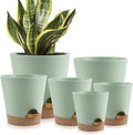 Indoor Self Watering Planters by AFamilyofGardenLovers