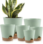 Indoor Self Watering Planters by AFamilyofGardenLovers