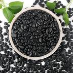 6lb Black Rocks for Planters- 1/4" by Unknown