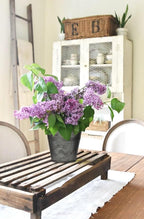 Briful 5PCS Galvanized Buckets 7.1In Rustic Farmhouse Metal Bucket Galvanized - Image 4