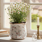 Ceramic Pots for Plants, Vintage Plant Pot - Image 2
