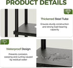 Bamworld Tall Plant Stand Indoor, 6 Tier Metal Plant Shelf - Image 5