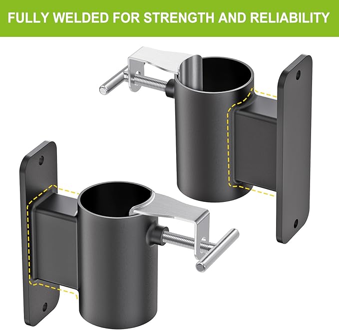 Heavy Duty Deck Railing Umbrella Holder, Patio Umbrella Stand - Image 5