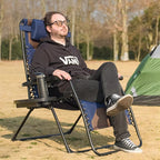 Zero Gravity Chair Set of 4 Oversized Padded Recliner - Image 2