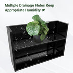 Metal Planter Box 36” x 12” x 24”, Heavy Duty Tall Rectangle Planter Box - Image 5