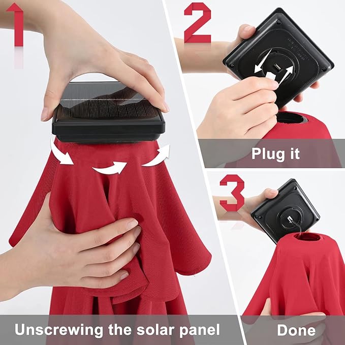 ABCCANOPY Durable Solar Led Patio Umbrellas - Image 8
