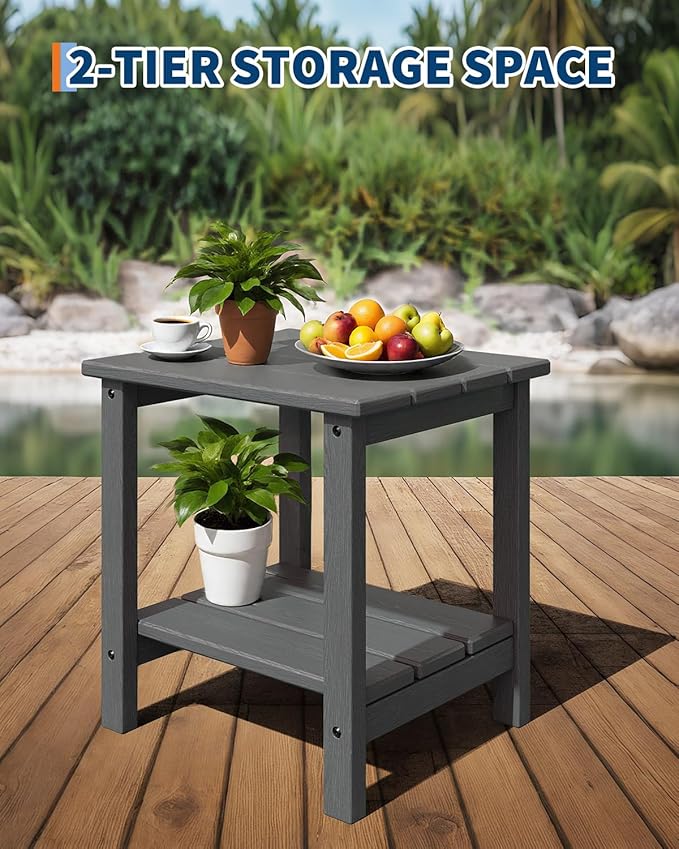 GarveeLife Poly Lumber Rocking Chair Outdoor Set of 4 - Image 5