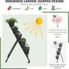 Giantex Vertical Raised Garden Bed on Wheels, Elevated Planter Raised Beds - Image 7