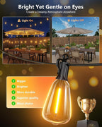 Brightown 175FT Solar String Lights Outdoor Waterproof - Image 2