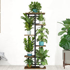 LINZINAR Plant Stand 6 Tier 7 Plant Multiple Flower Rack Holder Shelves Rack - Image 4