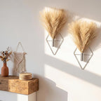 2 Pieces Boho Wall Decor Hanging Planters by Canlierr