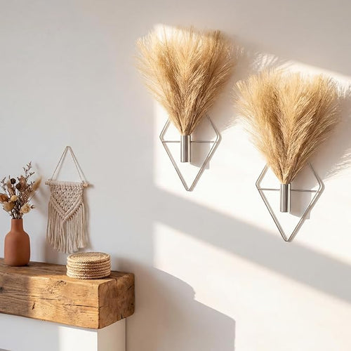 2 Pieces Boho Wall Decor Hanging Planters by Canlierr