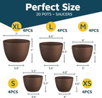 Planter Pots with Drainage Holes - Image 2