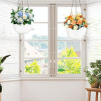 12 inch Hanging Planters for Indoor Plants, 2 Pack Self-Watering Hanging - Image 7