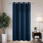 Joydeco Blackout Patio Sliding Door Curtains 96 Inches Long, Grommet Privacy by JOYDECO