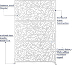 Outdoor Privacy Screen, Freestanding Privacy Fence Panels - Image 7