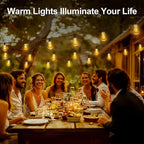 Outdoor String Led Patio Lights - 200Ft 60M Outside Waterproof Light - Image 8