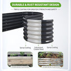Galvanized Raised Garden Bed Outdoor- Raised Beds - Image 3